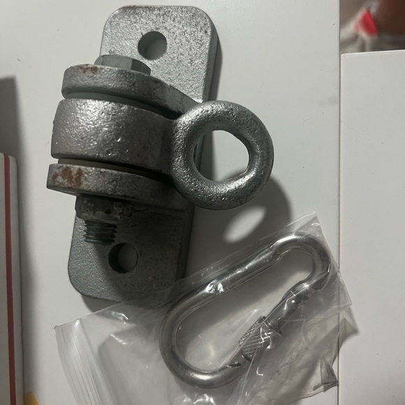 NWT Hearthsong Easy Go Sling Swing- Pink with 2 iron swing hangers - Picture 3 of 3